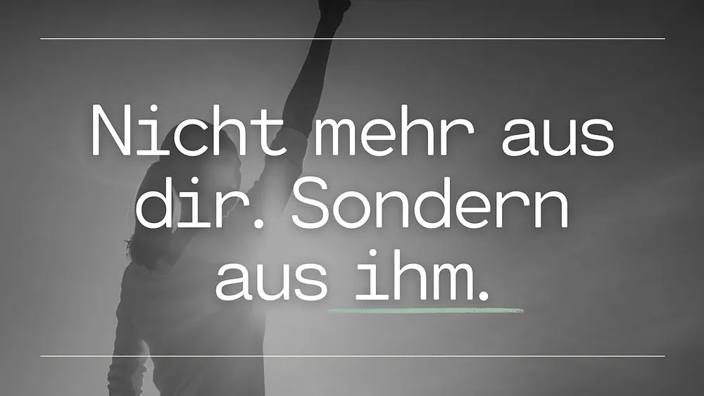 Die Kraft von innen
